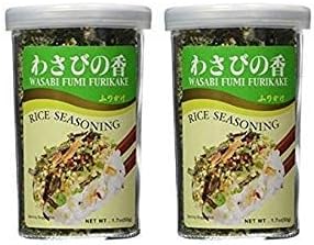 JFC - Wasabi Fumi Furikake (Rice Seasoning) 1.7 Oz. 2 Pack