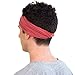 KOOSHOO ORGANIC MEN'S HEADBAND in MARSALA RED by Twist Headband for Men Ethically made from Breathable, Sweat-Wicking Organic Cotton | Functional & Fashionable Headband for Yoga and Sports