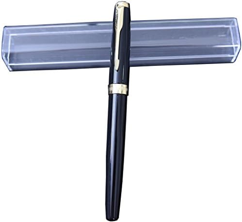 Hero Fountain Pen Ink Case Fine Cartridge Refills Converter Kids Drawing Writing Black Blue Tips Notebook gold Signature Collection Gift Set
