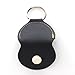 StaiBC Guitar Picks Holder Case Black Leather Keychain Plectrum Cases Bag