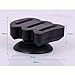 MagiDeal Durable Silicone Guitar Bass Banjo Plectrums Picks Holder with Suction Cup Black