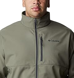 Columbia Men's Ascender Softshell Jacket, Stone