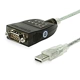 Gearmo FTDI2-LED USB RS-232 Serial Adapter with LED Indicators Windows 10, 8, 7, Vista, XP, 2000 Support
