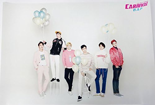 B.A.P BAP -CARNIVAL (5th Mini Album) [Normal Edition] OFFICIAL POSTER with Tube Case 29.9 x 20.5 inches