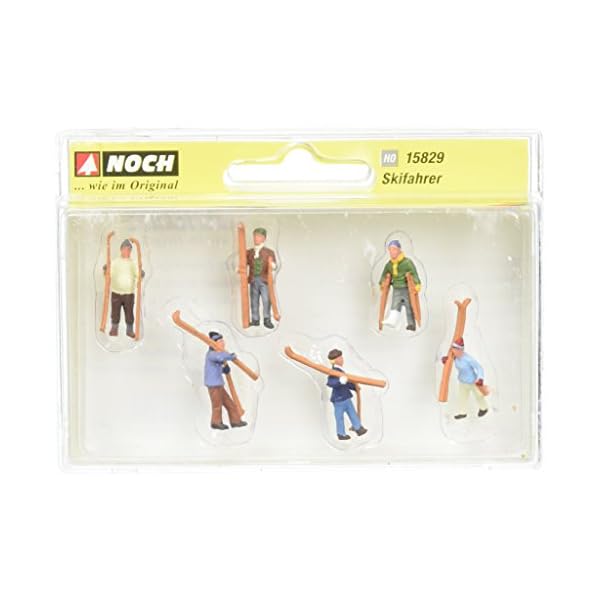 Noch 15829 Noch 15829-Skifahrer Figuren