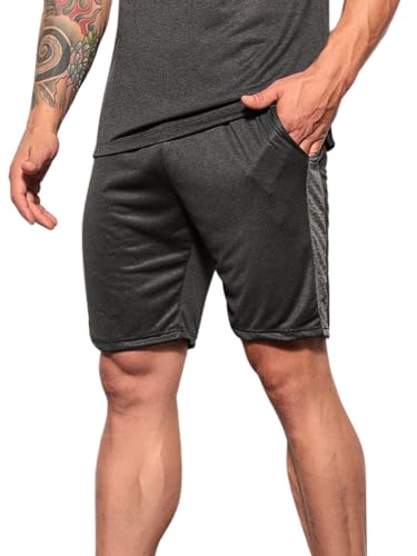 Genérico Kit 4 Shorts Masculino Dry Fit Academia Fitness Com Bolsos Malha Fria