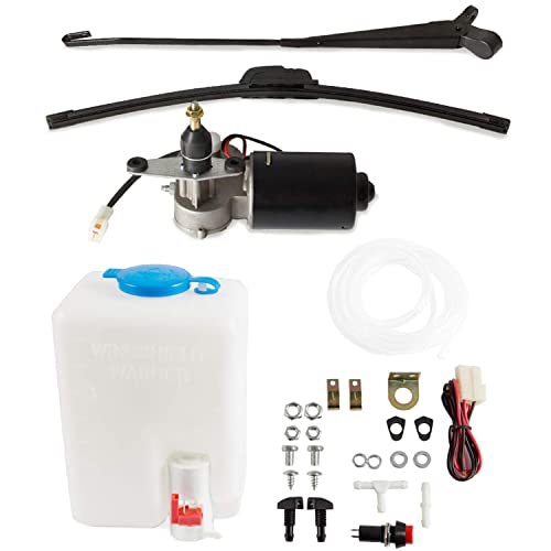 UTV 12V Electric Windshield Wiper Motor Kit For Polaris RZR PRO XP Kawasaki Mule - Foto 13