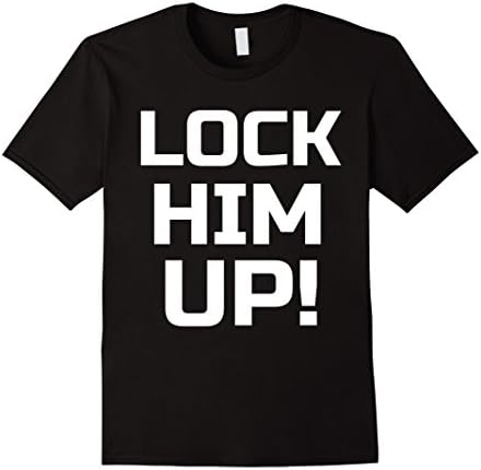 Men's Lock Him Up T-Shirt XL Black