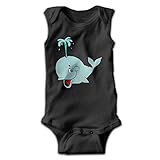 YiYa Infants Boy's & Girl's Whale Short Sleeve