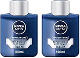 NIVEA MEN Protect & Care Replenishing Post Shave Balm 100ml Pack of 2