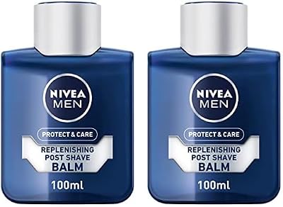 NIVEA MEN Protect & Care Replenishing Post Shave Balm 100ml Pack of 2