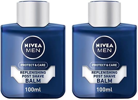 NIVEA MEN Protect & Care Replenishing Post Shave Balm 100ml Pack of 2
