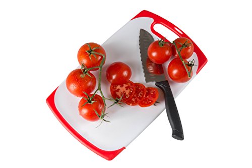 Set of 3 Small Medium Large Cutting Boards With Non Slip Feet
