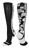 MadSportsStuff Crazy Volleyball Logo Over the Calf Socks