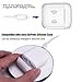 Wireless Charging Replacement case for Airpods with Free Protective Case, Vou Tiger Airpod Charger with Built-in Batteries Pack Supply 5 Times Charging, QI Efficient Charging (White)