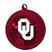 Team Sports America Oklahoma Sooners Mercury Glass Ball Ornament