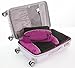 Bago Packing Cubes for Suitcases & Travel Bags - 8Pcs Luggage & Suitcase Organizer Bags Set - Compression Packing Cubes for Travel Organizer - 5 Cubes plus 3 Sealed ZipBags (Pink)