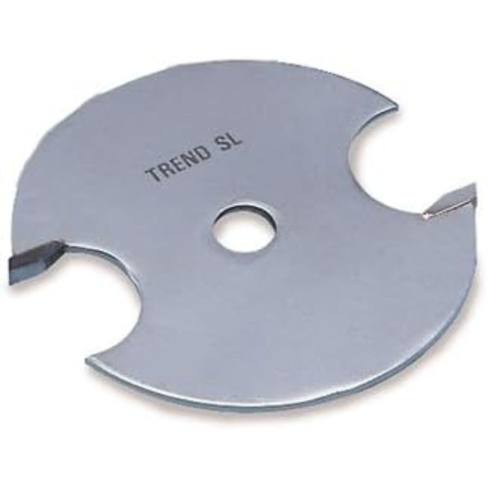 Trend Professional 1/4 Inch Bore Slotter, 4.0mm Kerf, Slot Cutter with 36mm Cut Diameter, 2 Teeth, Tungsten Carbide Tipped, SL/G