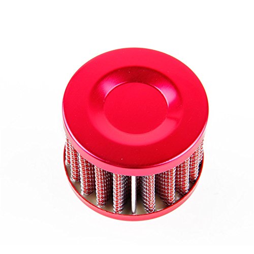 Oda 12mm Car Mini Carbon Fiber Cone Cold Air Intake Filter Universal Car Motor Cone Cold Clean Air Intake Filter Turbo Vent Blue - Thumbnail 6