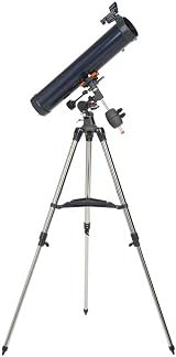 Celestron AstroMaster 76EQ Newtonian Reflector Telescope with Tripod Two view 2