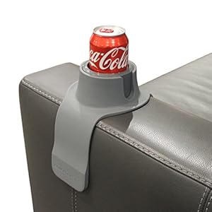 Image of CouchCoaster - The Ultimate Drink Holder for Your Sofa, Steel Grey