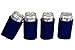 25 Navy Blue Blank Can Cooler Sleeve,Keychain Bottle Opener,Coolie For Can,Beer,Soft Drink,Economy Bulk,Collapsible Insulator,Good 4 Wedding,Parties