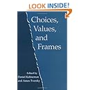 Choices, Values, and Frames