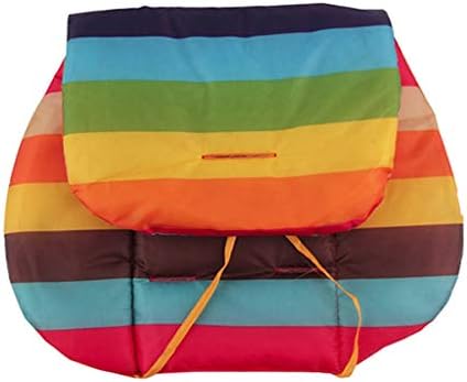 Rainbow Baby Stroller Seat Cushion Child Cart Pushchair Nylon Oxford Thick Mat 0-36 Month Baby Car Pad