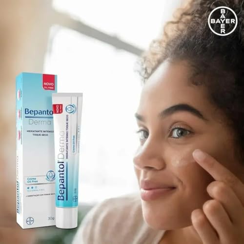 Bepantol Derma Hidratante Facial Toque Seco, Pele Normal a Seca, 30g