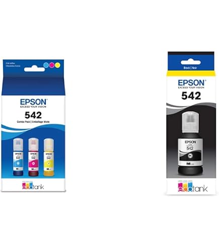 Amazon.com: Epson 542 EcoTank Pro Ink Ultra-high Capacity Bottle