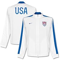 Nike N98 USA Authentic Men Track Jacket White/Game Royal 589862