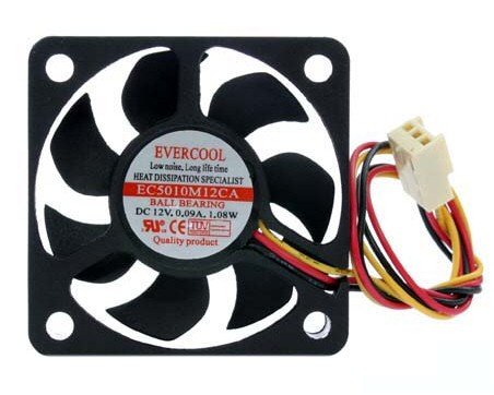 Evercool 50X10mm Fan (3pin) - (EC5010M12CA)