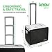 Knox Electric Travel Cooler and Warmer – 47 Quart (60 Cans) Portable Fridge with AC and DC Power Cords for Home, Car and Camping – Pull-Out Handle and Wheelsthumb 2