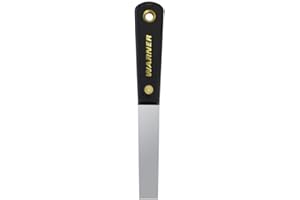 WARNER MANUFACTURING Warner 3/4" Carbon Steel Flex Putty Knife, Painter's Series, 504