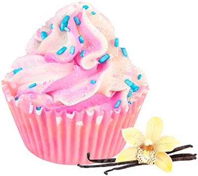 Vanilla Twist Novelty Soap Cupcake - Natural Soap - Ideal Gift for Any Occasion