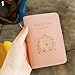 Portable Travel Passport Holder Protect Cover Case Organizer (Pink)