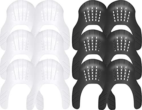 6 Pairs Crease Protector for Sneaker Shoes: AF1/ AJ/Dunks, Anti-Creases Shoe Guard for Men Women Youth Kids, Size 3-7