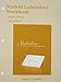 Student Laboratory Workbook for Statistics: The Art and Science of Learning from Data