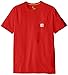 Carhartt Men's Big-Tall Force Cotton Delmont Short Sleeve T Shirt Relaxed Fit