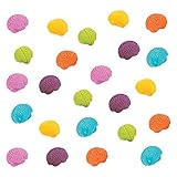 Fun Express Rubber Brain-Shaped Erasers | 24 Count | Great for Themed Birthday Parties, Halloween Trick-or-Treating, School or Classroom, Prizes & Favors