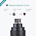 Pet Nail Grinder Dog Nail Clipper Trimmer Claw Care, Pet Electric Nail Grinders Quiet Claw Grooming, USB Rechargeable Potable Stress-Free Nail Grinders Dog, Cat, Rabbit Bird (Matte Black)