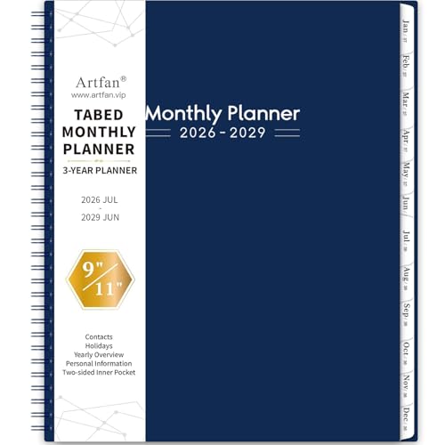 2026-2029 Monthly Planner