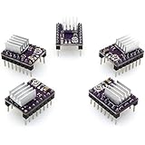 Witbot DRV8825 Stepper Motor Driver Module 4-Layer with Mini Heat Sink for 3D Printer RP1.4 A4988(Pack of 5pcs)