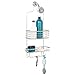 Zenna Home 7704ST, Over-the-Showerhead Caddy, Stainless Steel
