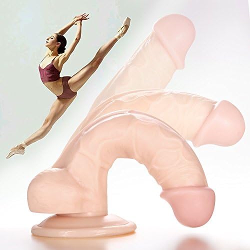 BlsesJoy 228-7 Inch Ďî`ld.ɔ' with Suction Cup Ultra Soft for Women Men Couples (1Flesh)