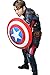 XCOSTUME Civil War Cosplay Costume Steven Rogers Battle Outfit 2016,Costume  Belt groves,X-Large(178-182cm)