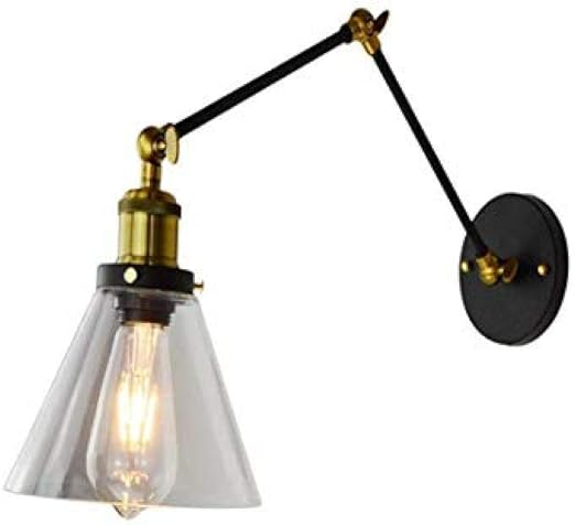 Hogar Candelabro Retro Industrial Antigua Lampara De Pared Luz De