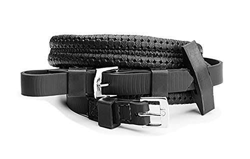Wintec Cushion Grip Reins 54 Inch Black