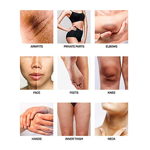 Lightening Cream, Underarm Whitening Cream Effective for Armpit, Knees, Elbows, Sensitive & Private Areas, Whitens, Nourishes, Repairs & Restores Skin