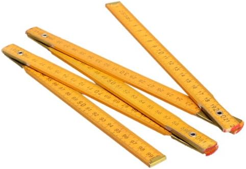 1m Wooden Folding Ruler Measuring Rulers For Woodworking DIY -Ez2Shop